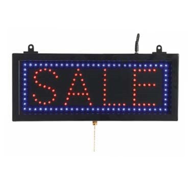 Aarco Products SAL05S High Visibility LED SALE Sign , 6 3/4"H x 16 1/8"W