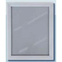 Aarco SN1411 Satin Aluminum Snap Frame with Mitered Corners 11&quot;W x 14&quot;H