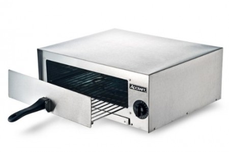 Adcraft CK-2 Countertop Stainless Steel Pizza Snack Oven, 120V, 1450W