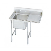 Advance Tabco 93-1-24-24R One Compartment Sink with Right Drainboard, 46&quot;