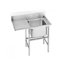 Advance Tabco 94-21-20-24L One Compartment Sink with Left Drainboard, 50&quot;