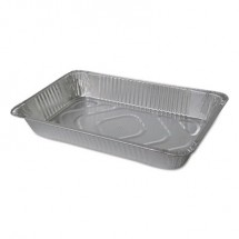 Durable Packaging  Aluminum Steam Table Pans, Full Size, Deep, 55 Gauge, 50/Carton