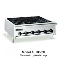 American Range AERB-36 36&quot; W Countertop Reversible Grate Radiant Charbroiler