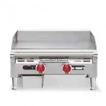 American Range AETG-48 48&quot; W Countertop Thermostatic Control Gas Griddle with 4 Legs