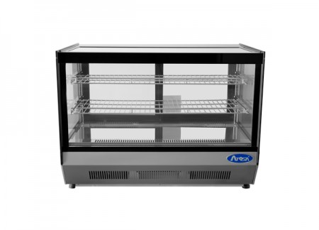 Atosa CRDS-56 Countertop Flat Glass Refrigerated Display Case 35"