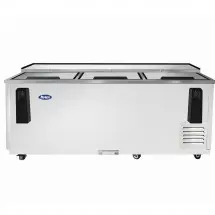 Atosa MBC80GR Stainless Steel Horizontal Bottle Cooler, 80&quot;