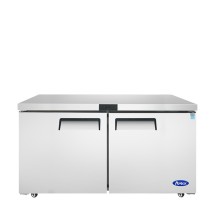 Atosa MGF8407GR Two Section Reach-In Undercounter Freezer 60&quot;