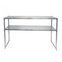 Atosa MROS-6RE Stainless Steel Double Overshelf for 72&quot; Sandwich Prep Table