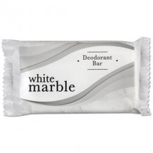 Basics White Marble Deodorant Bar Soap, Individually Wrapped 1.25 oz. 500/Case