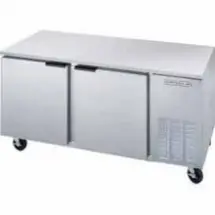 Beverage Air UCF67A Two-Section 67&quot; x 32&quot; Undercounter Freezer