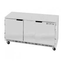 Beverage Air UCR60A Stainless Steel Rear-Mounted 60&quot; x 29-1/4&quot; Undercounter Refrigerator