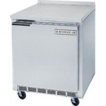 Beverage Air WTR41 1-Section Worktop Refrigerator with Stainless Steel Top/Rear Splash