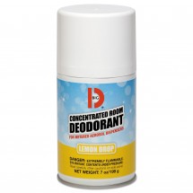 Big D Metered Concentrated Room Deodorant, Lemon Scent, 7 oz. Aerosol, 12/Carton