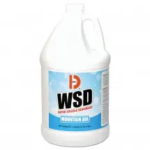 Big D Water Soluble Deodorant, Mountain Air, 1 Gallon, 4/Carton