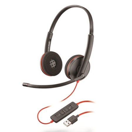 Blackwire 3210, Monaural, Over The Head Headset