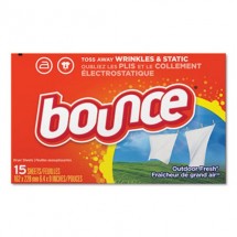 Bounce Fabric Softener Sheets, Outdoor Fresh, 160 Sheets/Box, 6 Boxes/Carton