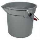 Rubbermaid Gray Utility Bucket, 14 Quart