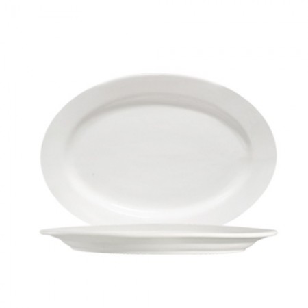 CAC China 101-33 Lincoln Porcelain Oval Platter 7-1/4" x 5" - 3 doz