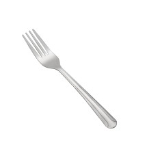 CAC China 1201-05 Dominion Dinner Fork, 18/0 Medium Weight, 7 1/8&quot; - 2 doz