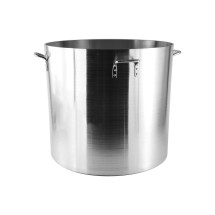 CAC China A2SP-6-160H Extra Heavy Duty Aluminum Stock Pot 6mm 160 Qt. with 4 Handle