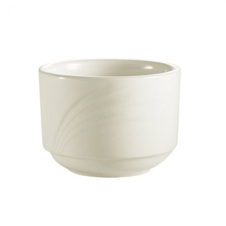 CAC China GAD-4 Garden State Porcelain Embossed Bouillon 7.5 oz. - 3 doz