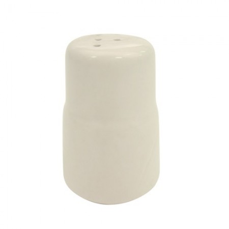 CAC China GAD-PS Garden State Porcelain Embossed Pepper Shaker - 4 doz