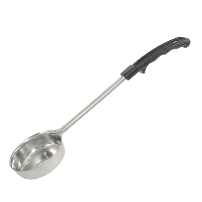 CAC China SPCS-6K Solid Portion Controller with Black Handle 6 oz.