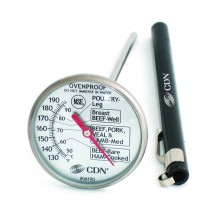 CDN IRM190 ProAccurate&reg; Insta-Read&reg; Ovenproof Meat / Poultry Thermometer