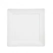CAC China F-SQ8 Paris French Square Plate 9&quot; - 2 doz