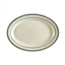 CAC China GS-13 Greenbrier Oval Platter 11-1/2&quot; x 8-1/4&quot; - 1 doz