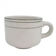 CAC China GS-23 Greenbrier Stacking Cup 7 oz. - 3 doz