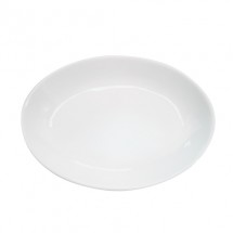 CAC China RCN-101 Specialty Porcelain Deep Oval Platter 19&quot; x 13-3/4&quot; - 4 pcs