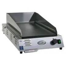 Cadco CG-5FB Countertop Space Saver Electric Griddle 120V