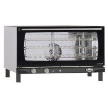 Cadco XAF-183 Full Size Heavy Duty Manual Countertop Convection Oven with Humidity, 120V