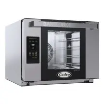 Cadco XAFT-04HS-TD Bakerlux TOUCH Half Size Heavy Duty Digital Convection Oven, 4 Shelves 208-240V
