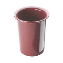 Cal-Mil 1017-64 Solid Cranberry Melamine Cylinder