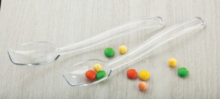 Cal-Mil 1029-1L Clear Topping Dispenser Spoon 1/2 oz.