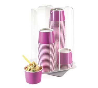 Cal-Mil 1539-12 Acrylic Revolving Cup / Cereal Organizer
