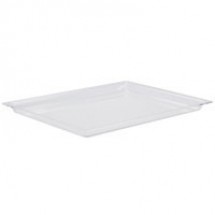 Cal-Mil 325-13-12 Shallow Clear Bakery Tray 13&quot; x 18&quot;