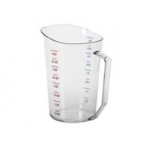 Cambro 400MCCW135 Camwear Clear Polycarbonate Measuring Cup 4 Qt.