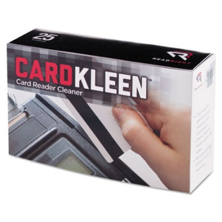 CardKleen Presaturated Magnetic Head Cleaning Cards, 3 3/8