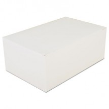 SCT White Carryout Tuck Top Boxes, Paperboard, 7&quot; x 4-1/2&quot; x 2-3/4&quot;, 500/Carton