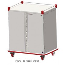 Carter-Hoffmann PTDST12 Performance Patient Tray Cart, 2-Door, 12 Tray Capacity
