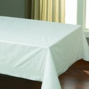 Cellutex Tablecover, Tissue/Poly Lined, 54 in&quot; x 108&quot;, White, 25/Carton