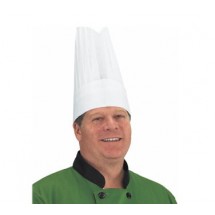 Chef Revival CHR12-V Disposable Tall Chef Hat 12&quot; - 50 pcs