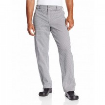 Chef Revival P004HT-L Men's Houndstooth Poly/Cotton E-Z Fit Chef Pants, Large