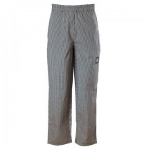 Chef Revival P020HT-L Men's Houndstooth Poly/Cotton Baggy Chef Pants, Large
