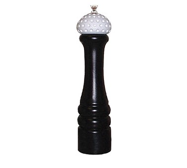 Chef Specialties 10510 Professional Series 19th Hole Ebony Pepper Mill, 10"