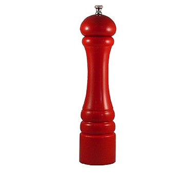Chef Specialties 10652 Professional Series Autumn Hues Candy Apple Red Salt Mill, 10"