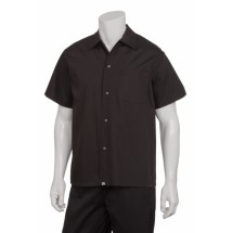 Chef Works KCBL Poly/Cotton Utility Cook Shirt, Black